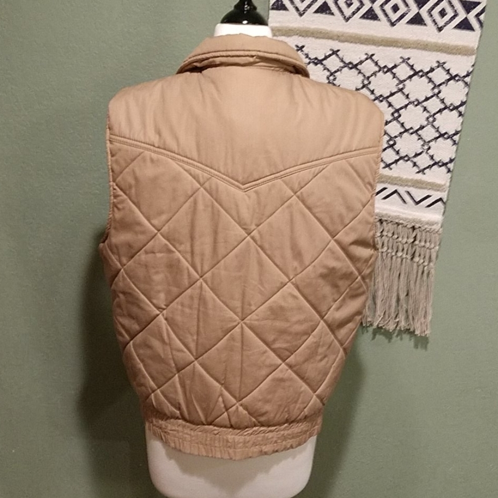 Vintage Miller Outerwear Quilted Vest